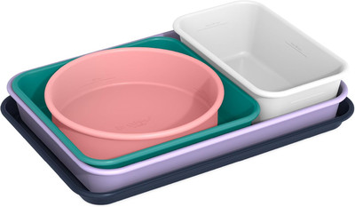 by Bella 5 Piece Essential Bakeware Set, Baking Trays & Pans with Nonstick Coati