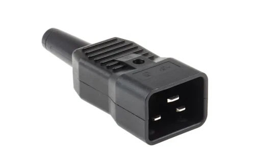 Schurter C20 Cable Mount IEC Connector Male, 16A, 250 V 295-8771
