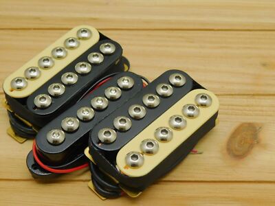 Set Pickup HSH Fat Head Di Guitar Madness – Stile Invasore Nero – Collo, Medio (RWRP), Ponte