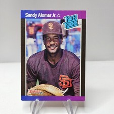Sandy Alomar Jr Rookie 1989 Donruss Rated Rookie #28 RC
