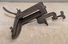 Rare Disston 3D saw vise collectible woodworking sharpening vintage bench tool