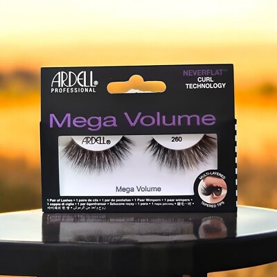 Ardell: Mega Volume - Künstliche Wimpern - 260 Mega Volume - 1 Paar- Neu
