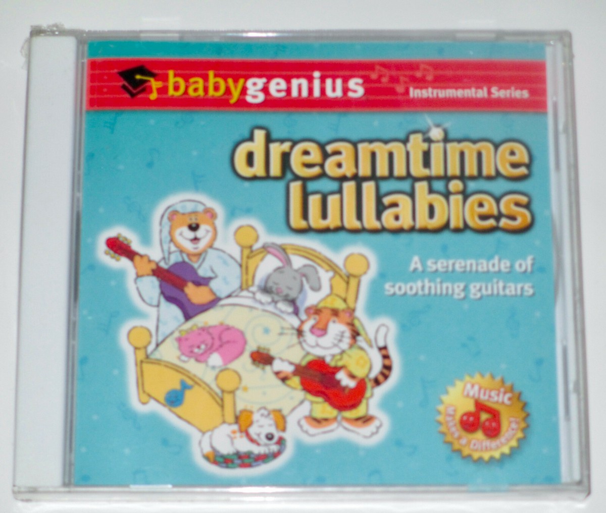 BABY GENIUS DREAMTIME LULLABIES CD -A SERENADE OF SOOTHING GUITARS