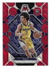 2022-23 Andrew Nembhard Panini Mosaic Red Wave Rookie - Indiana Pacers