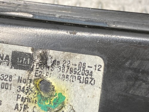 2012 OPEL VAUXHALL MERIVA FRONT RIGHT DRIVER SIDE WINDOW REGULATOR OEM 367992034 - Picture 9 of 9