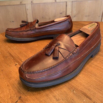 Mens New Sebago Made in USA Tassel Loafers Size 13 D