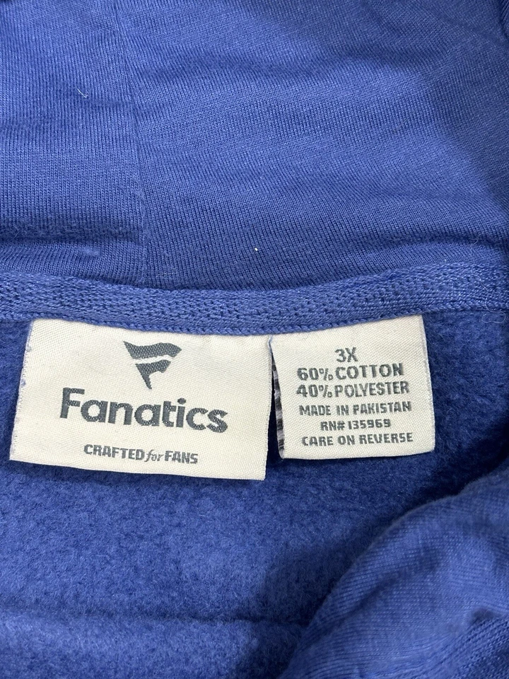 Sudadera con Capucha Los Angeles Rams Para Mujer Talla 3x Azul/Amarillo Usada en Excelente Condición Temporada de Fútbol LA Rams Foto 4 de 4