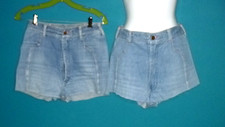 2 Prs VTG 70s Pentimento Cut Offs Jeans Shorts Sz S