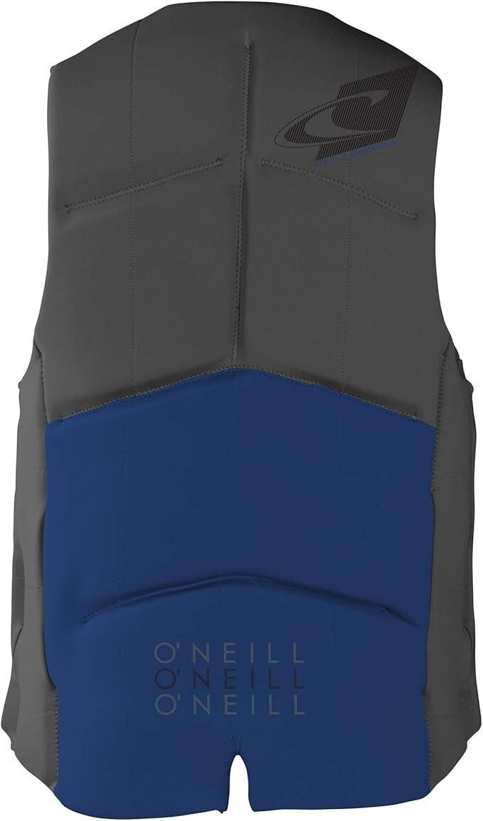 MEDIUM O'Neill Men's Assault USCG Life Vest Blue Neoprene