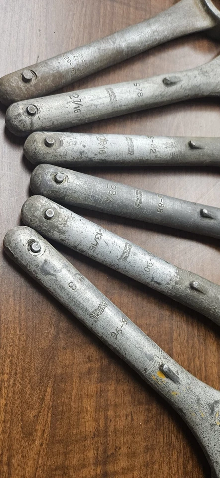 Juego de llaves de apalancamiento ARMSTRONG 12pt 6 piezas. Usado. ¡Ver detalles! Foto 2 de 4