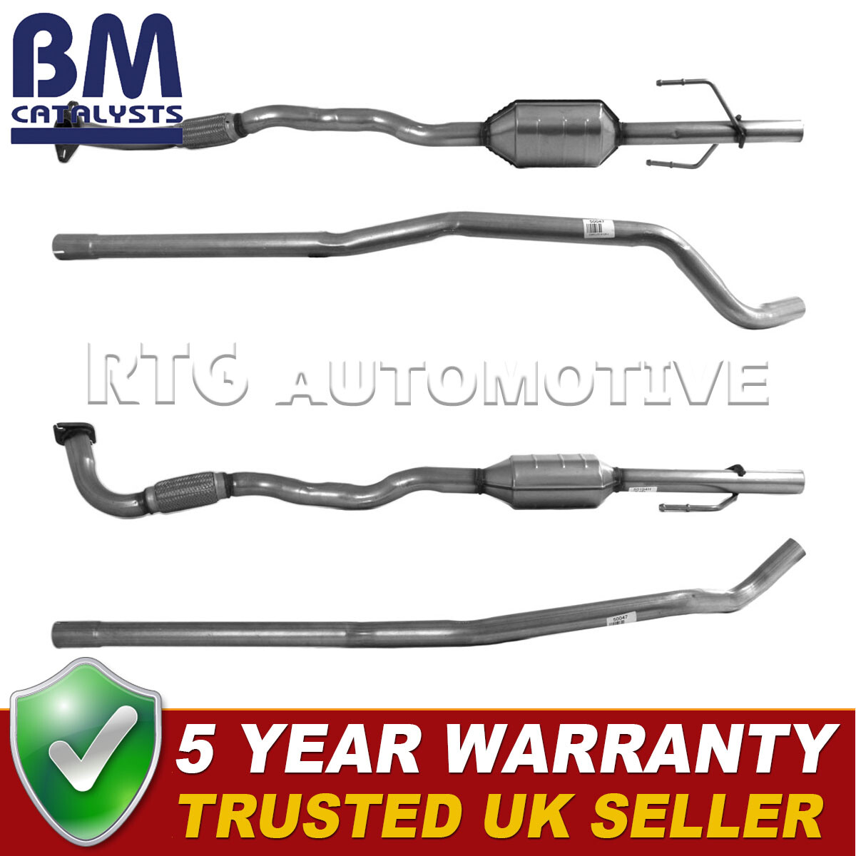 BM Catalytic Converter Euro 3 Fits Vauxhall Corsa 20002003 1.7 D DTI