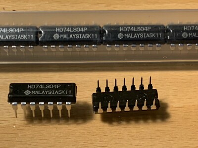 HD74LS04P - Hex Inverters IC - DIP-14. | eBay