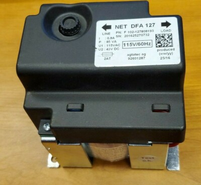 RECORD DOOR OPERATOR DFA127 Transformer 85VA 43vdc AGTATEC 92601287 NET DFA 127