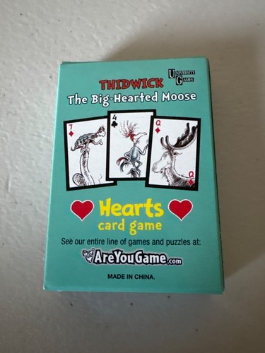 Dr. SEUSS 4-IN-1 Card Games in Tin Box :Memory,Hearts, Matching,Old Maid - Picture 11 of 11