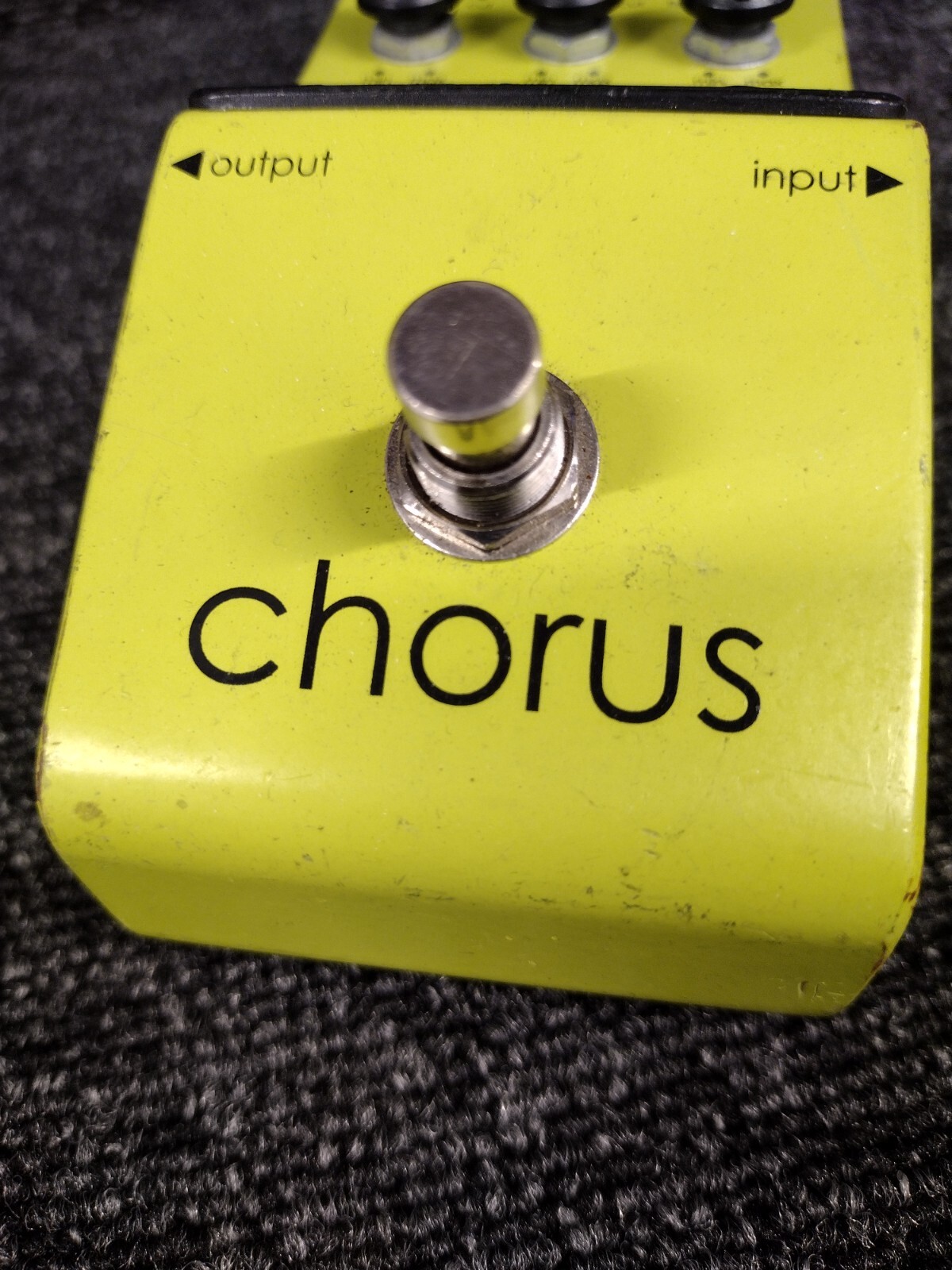 Fender Starcaster Chorus Electric Guitar Sound Effects Pedal Green eBay