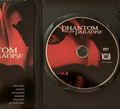 PHANTOM OF THE PARADISE DVD Brian De Palma Paul Williams Jessica