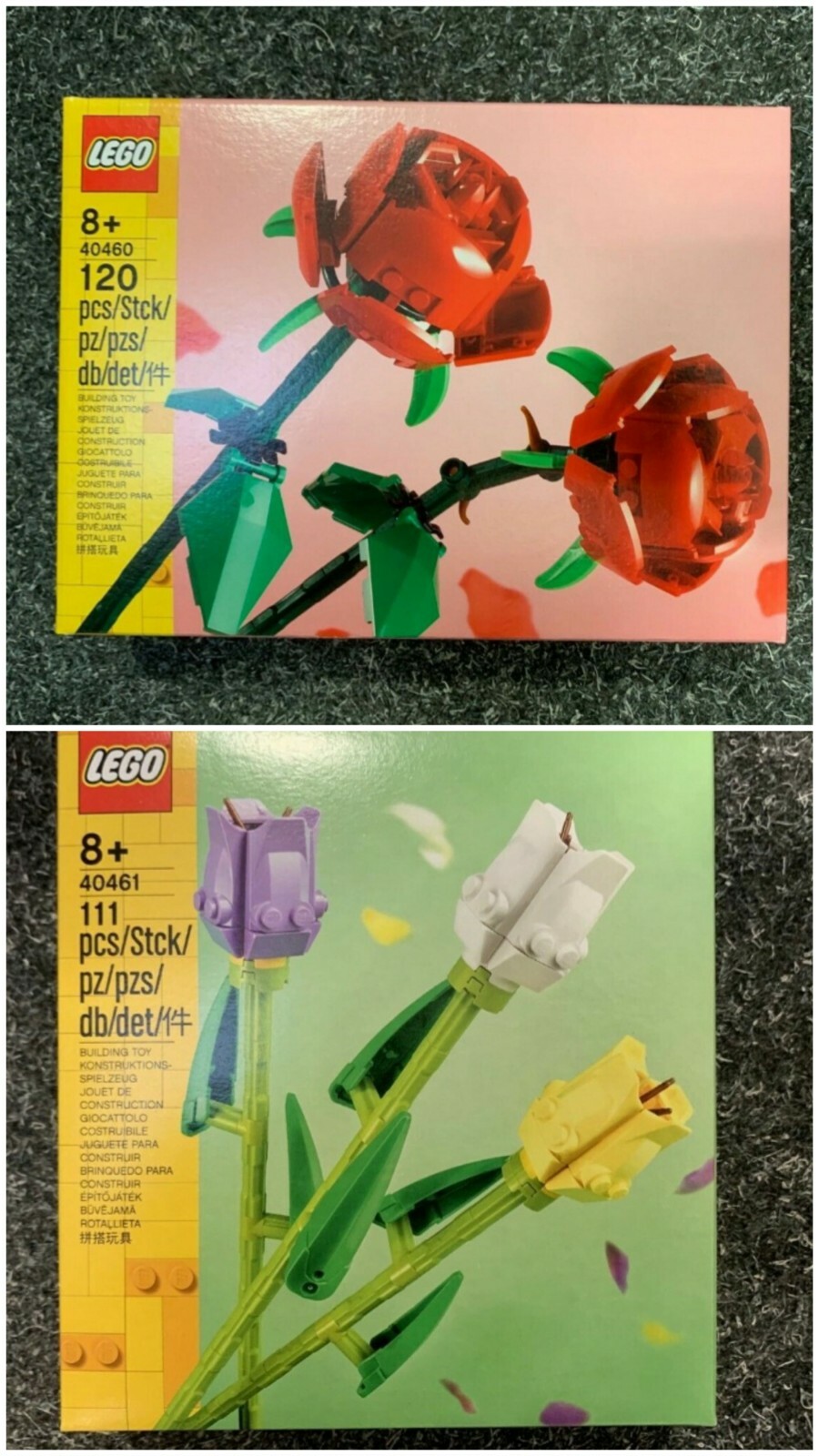 Lego®  40461 Tulpen + 40460 Rosen✅Neu & Ovp Konvolut