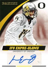 Ifo Ekpre-Olomu autographed Football Card 2015 Panini Team Collection #IEO-ORE