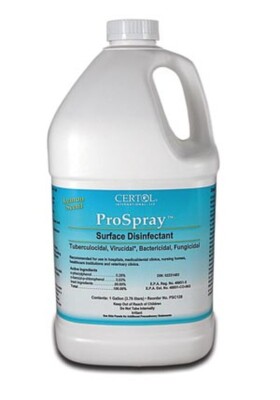 *1-Pack* Certol ProSpray Surface Disinfectant in Lemon Scent 1 Gallon PSC128