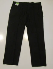 NWT Mens KENNETH COLE Slim Fit Techni-Cole Performance Pants Black 34 W 29 L
