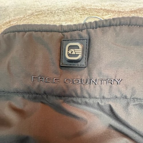 Free Country fleece Jacket Mens Outdoor Outerwear Red/Gray size large - Picture 3 of 15