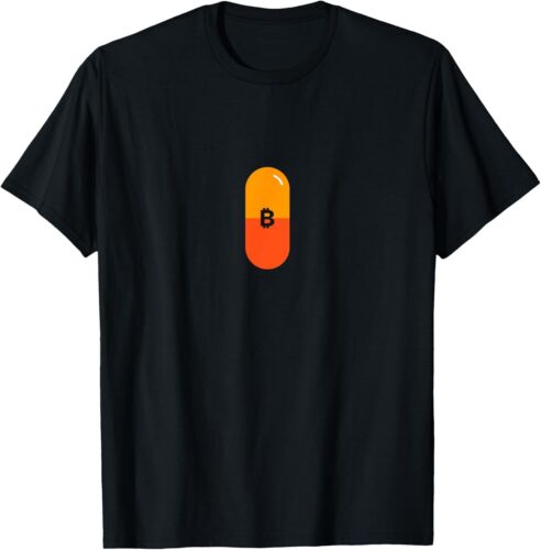 Design Addicts Bitcoin Orange Pill T-Shirt Hoodie