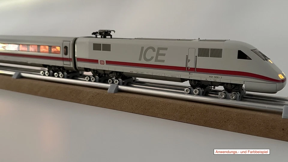 Rollenprüfstand H0 Bausatz 1000 mm Analog Digital Gleichstrom 2L Wechselstrom 3L