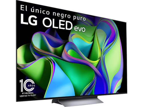 TVOLED77"LG OLED77C35LA,OLED4KInteligenteα9 4KGen6SmartTV, DVB-T2 (H.265), Negro - Imagen 1 de 12