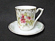 UNMARKED RS PRUSSIA CUP AND SAUCER
