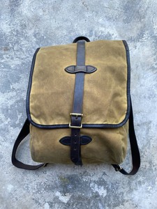 filson tin cloth backpack