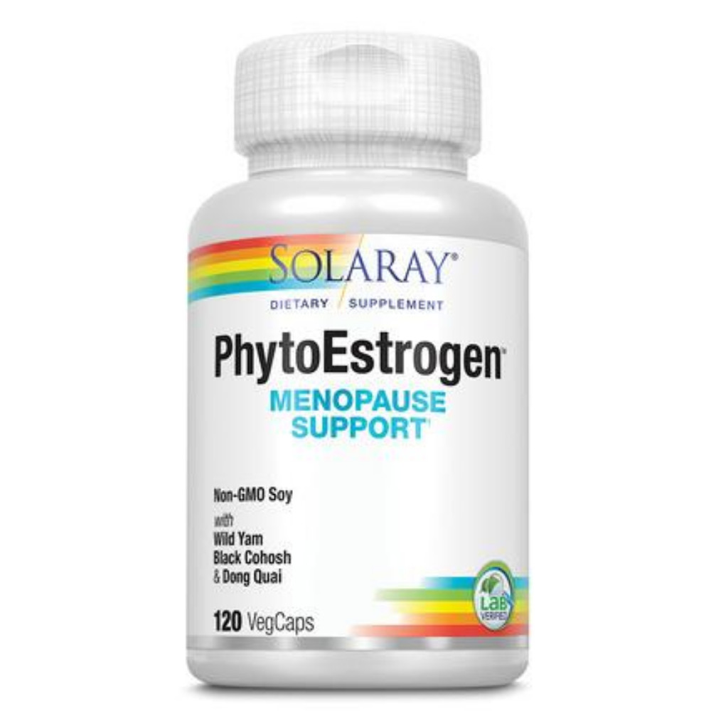 Solaray PhytoEstrogen, Veg Cap (Btl-Plastic) | 120ct