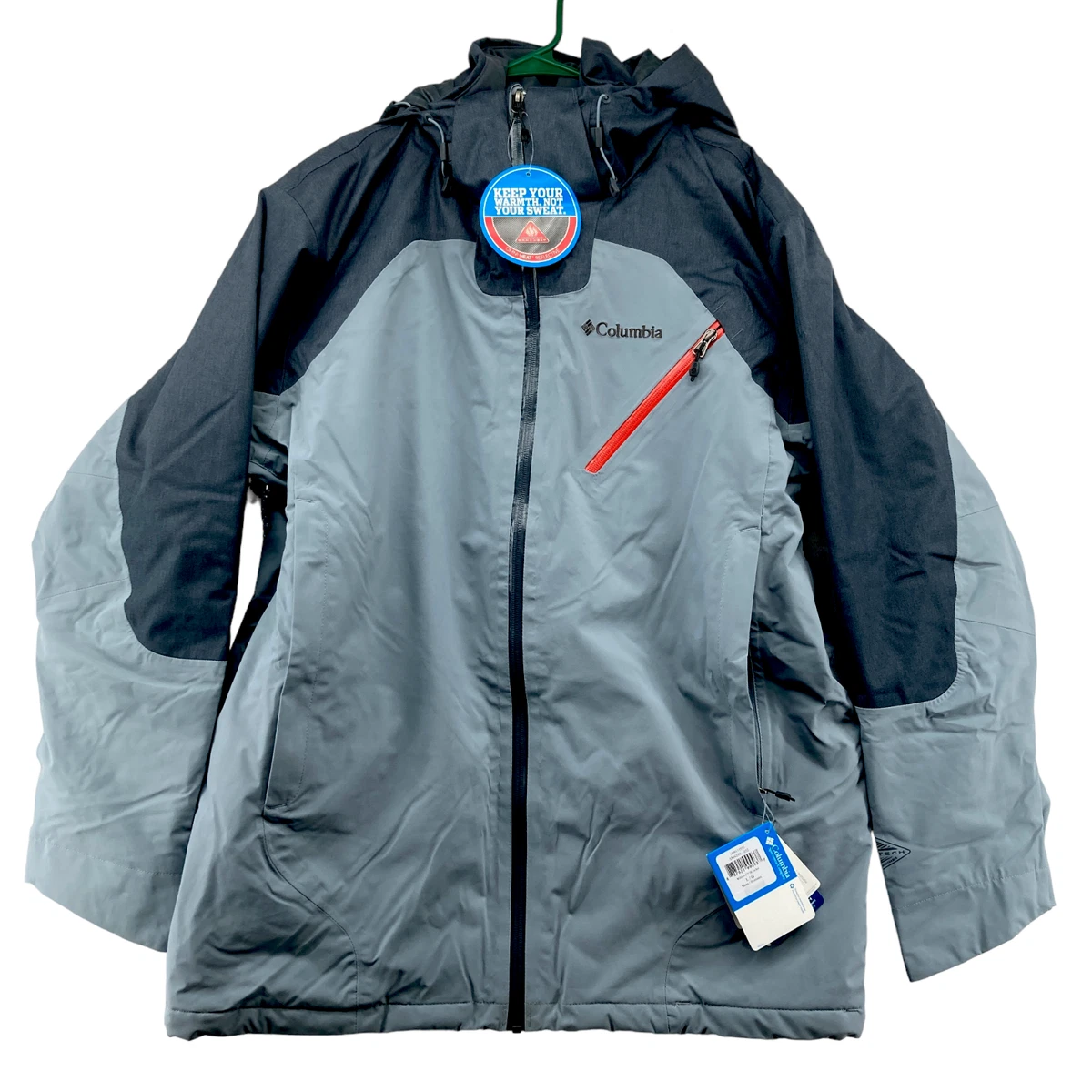 Columbia Men s Blue Wildcard III Omni Heat Tech Waterproof Jacket