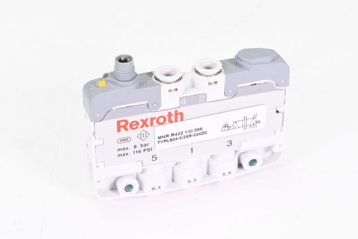 REXROTH R422 100 566, LS04-5/2SR-024DC, Pneumatic directional