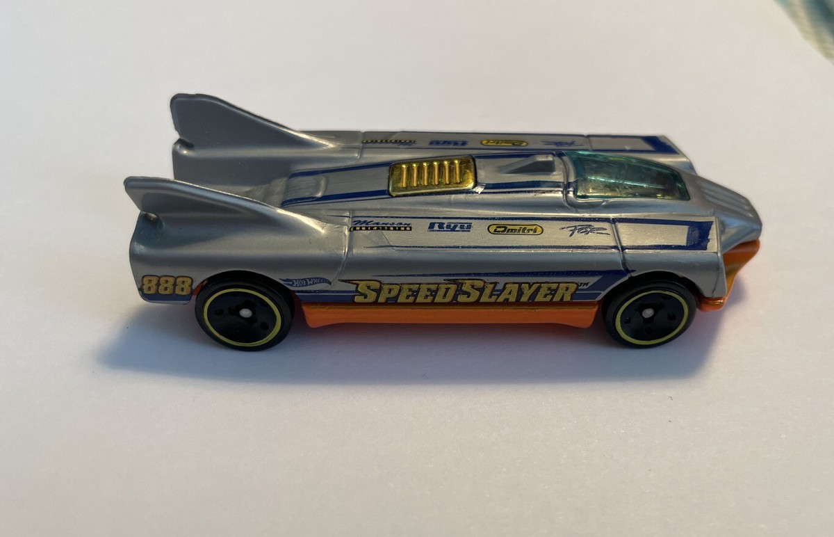 Hot Wheels 2014 Race Track Aces Speed Slayer Gray/ Orange | eBay