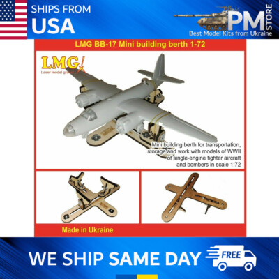 LMG BB-17 Mini building berth for plastic model kits, Laser Model Graving 1/72