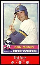 1976 Topps - #402 Don Money EX