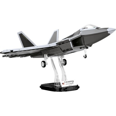 COBI 5855 Lockheed F-22 Raptor 1:48 Blockmodell - 695 Bausteine - 39,5x11,5x28cm