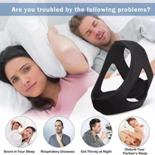 Anti Snore Belt Stop Snoring Chin Strap Night Sleeping Support Aid Tools..