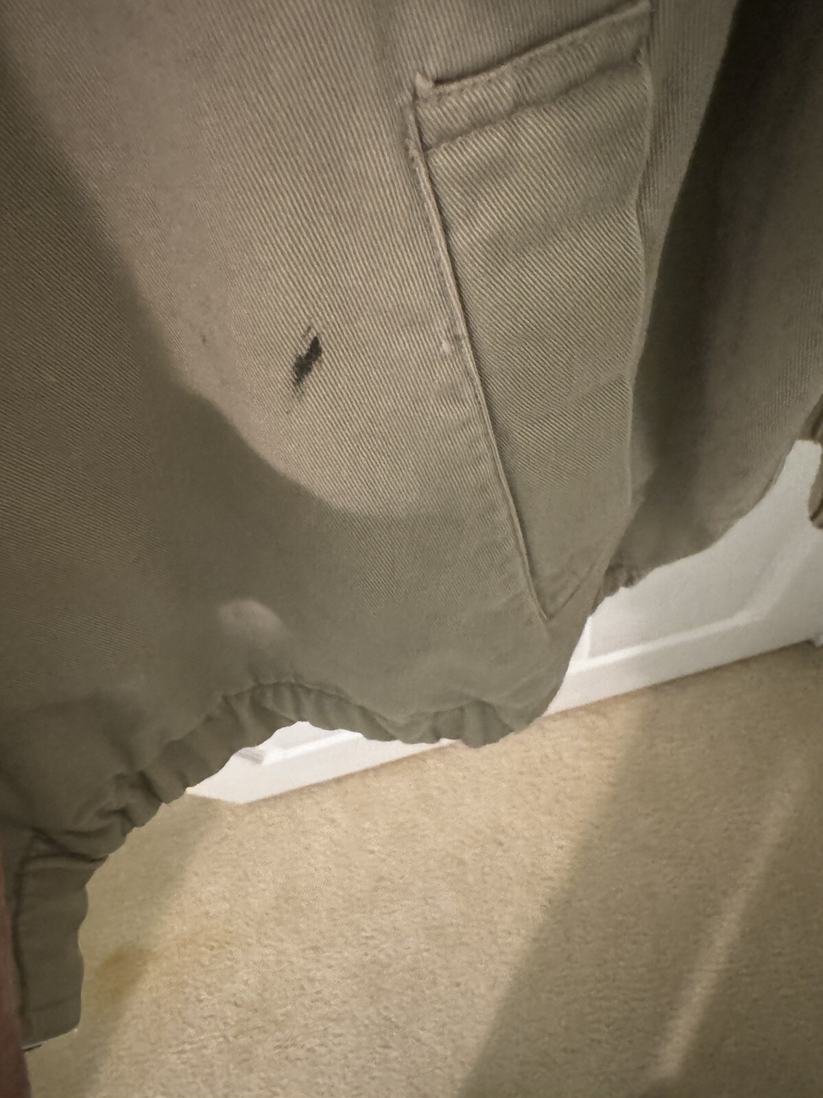 Pendleton Men’s Jacket Large Beige Inner Pockets … - image 6