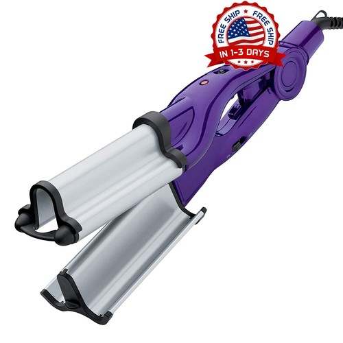 Plancha Onduladora De Pelo Profesional Ondas Rizos Perfectos Cerámica  Turmalina | eBay