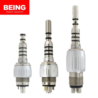 Dental Kavo MULTIflex Coupling 4 Hole LED 6 Pin Fiber Optic 465RN 360° Swivel