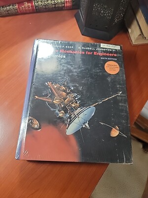 VECTOR MECHANICS FOR ENGINEERS: DYNAMICS, 6TH EDITION, NEW By Ferdinand B Sealed