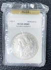 1885 P MORGAN Silver Dollar HCGS SLABBED AND GRADED!
