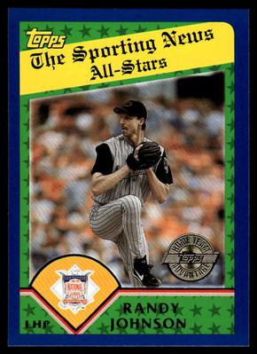 2003 Topps #718 Randy Johnson Home Team Advantage