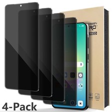 2/4 Packs Privacy Tempered Glass Screen Protector For Samsung Galaxy A27