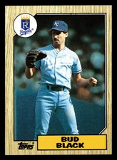 Bud Black 1987 Topps #669 Kansas City Royals
