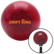 Orange Drift King Red Metal Flake Shift Knob W M16x1.5 Insert Shifter Auto Orange Drift King Red Metal Flake Shift Knob W M16x1.5 Insert Shifter Auto