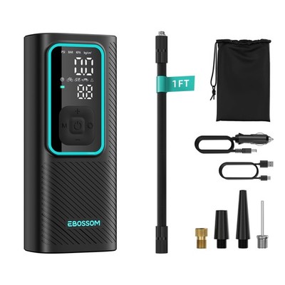 Tire Inflator Portable Air Compressor I7 Pro, Car Air Pump with Pressure Gauge,