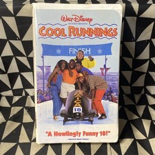 Disney's Cool Runnings VHS, 1994 John Candy Vintage Kids Walt Disney CLAMSHELL