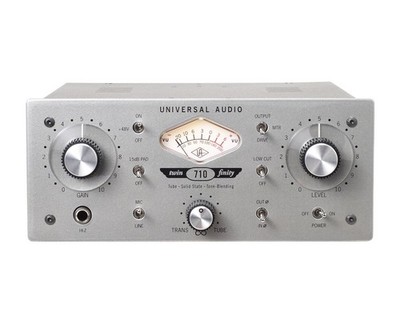 Universal Audio 710 Twin-Finity Tube Microphone Mic Preamp Preamplifier